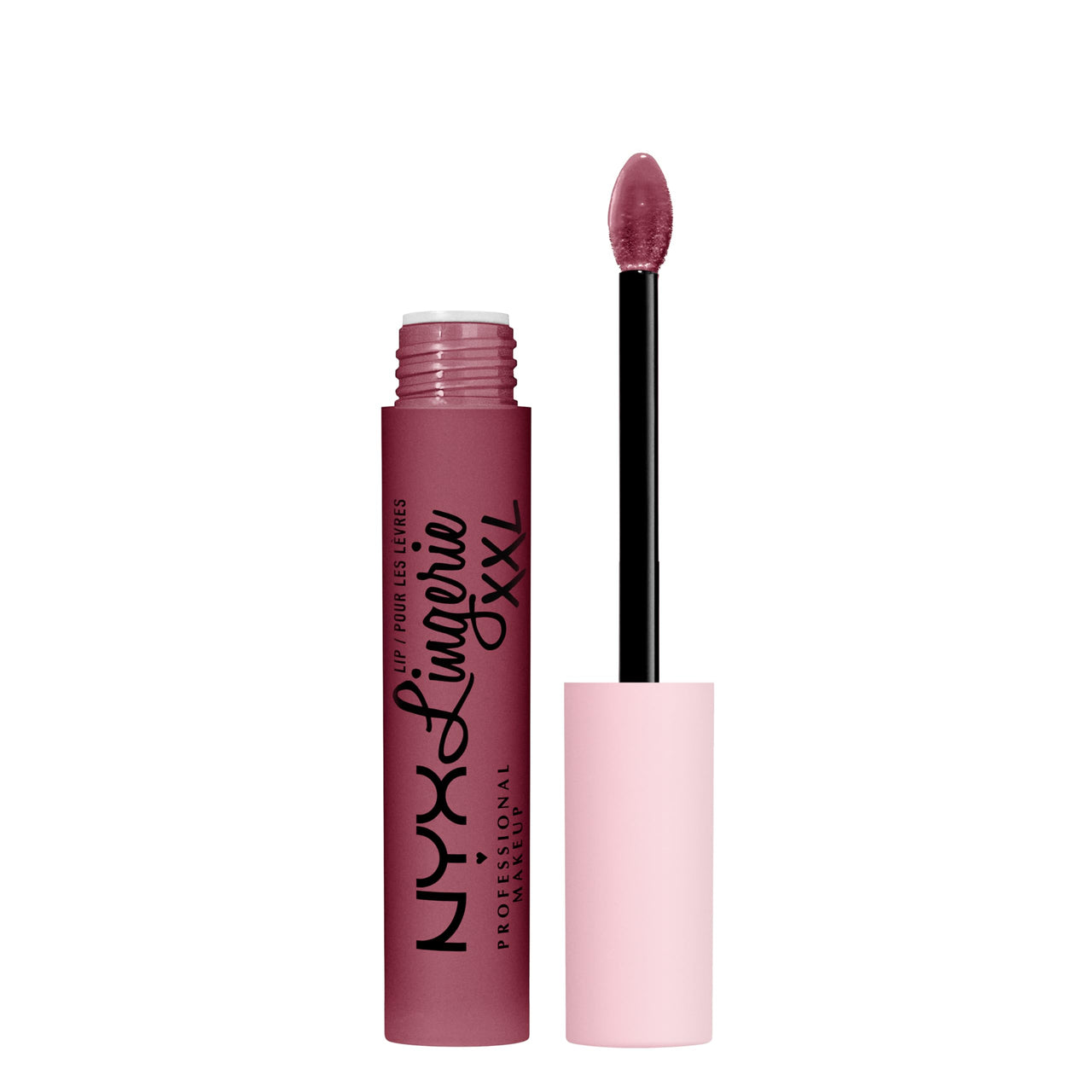 NYX PROFESSIONAL MAKEUP Lip Lingerie XXL Matte Liquid Lipstick - Bust-Ed (Purple Mauve)