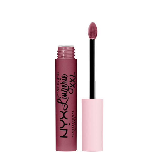 NYX PROFESSIONAL MAKEUP Lip Lingerie XXL Matte Liquid Lipstick - Bust-Ed (Purple Mauve)