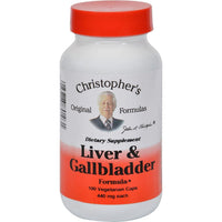 Thumbnail for Liver and Gall Bladder Formula 100 Capsules
