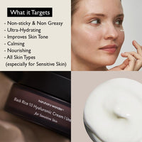 Thumbnail for HARUHARU wonder Black Rice 10 Hyaluronic Cream Unscented, 1.6 fl oz, Vegan, Cruelty-Free, Korean Skincare