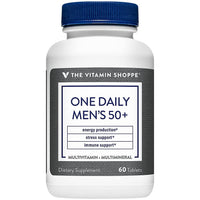 Thumbnail for The Vitamin Shoppe Once e Daily Men's 50+ Multivitamin |Multi-Mineral | Antioxidant Supplement |Supports Energy Production, Vision and Immune Health (60 Tablets)