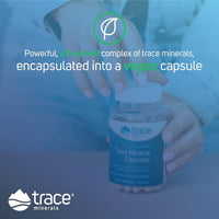 Thumbnail for Trace Minerals ConcenTrace Trace Mineral Capsules - ConcenTrace Capsules for Overall Health - Bone Strength, Muscle Recovery & Energy Support - Gluten-Free & Vegan - 90 Count (30 Servings)