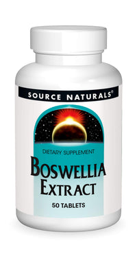 Thumbnail for Source Naturals Boswellia Extract 243 mg Dietary Supplement - 50 Tablets