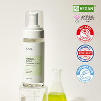 Thumbnail for IUNIK Centella Bubble Foaming Vegan Facial Cleanser - 69% Centella Asiatica Extract, Soothing, Moisturizing, Exfoliating, Removes Pore Blackheads, Whiteheads, 5.07 Fl Oz