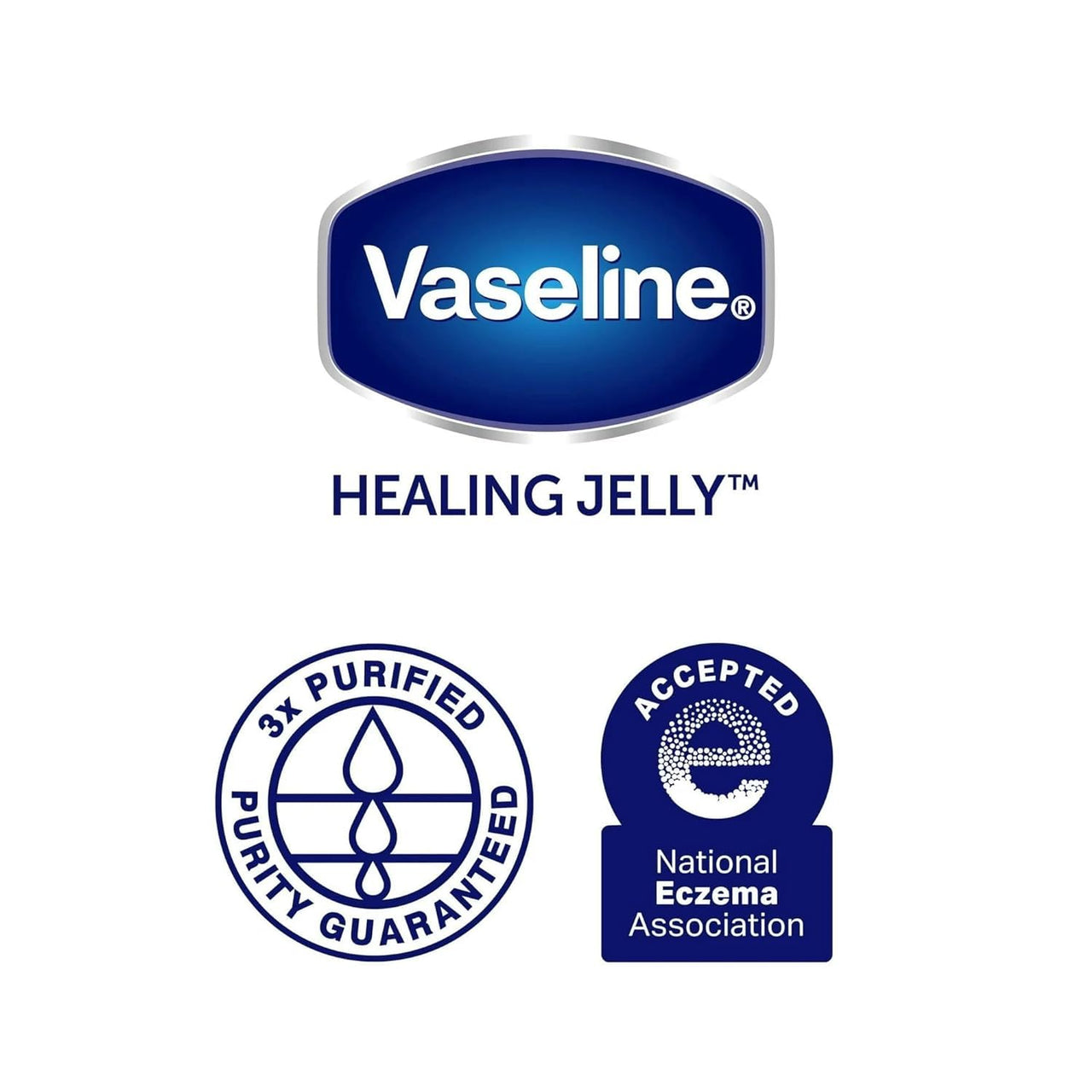 Vaseline 100% Pure Petroleum Jelly, 1.75 Oz / 49 Gr Jars (Pack of 3)