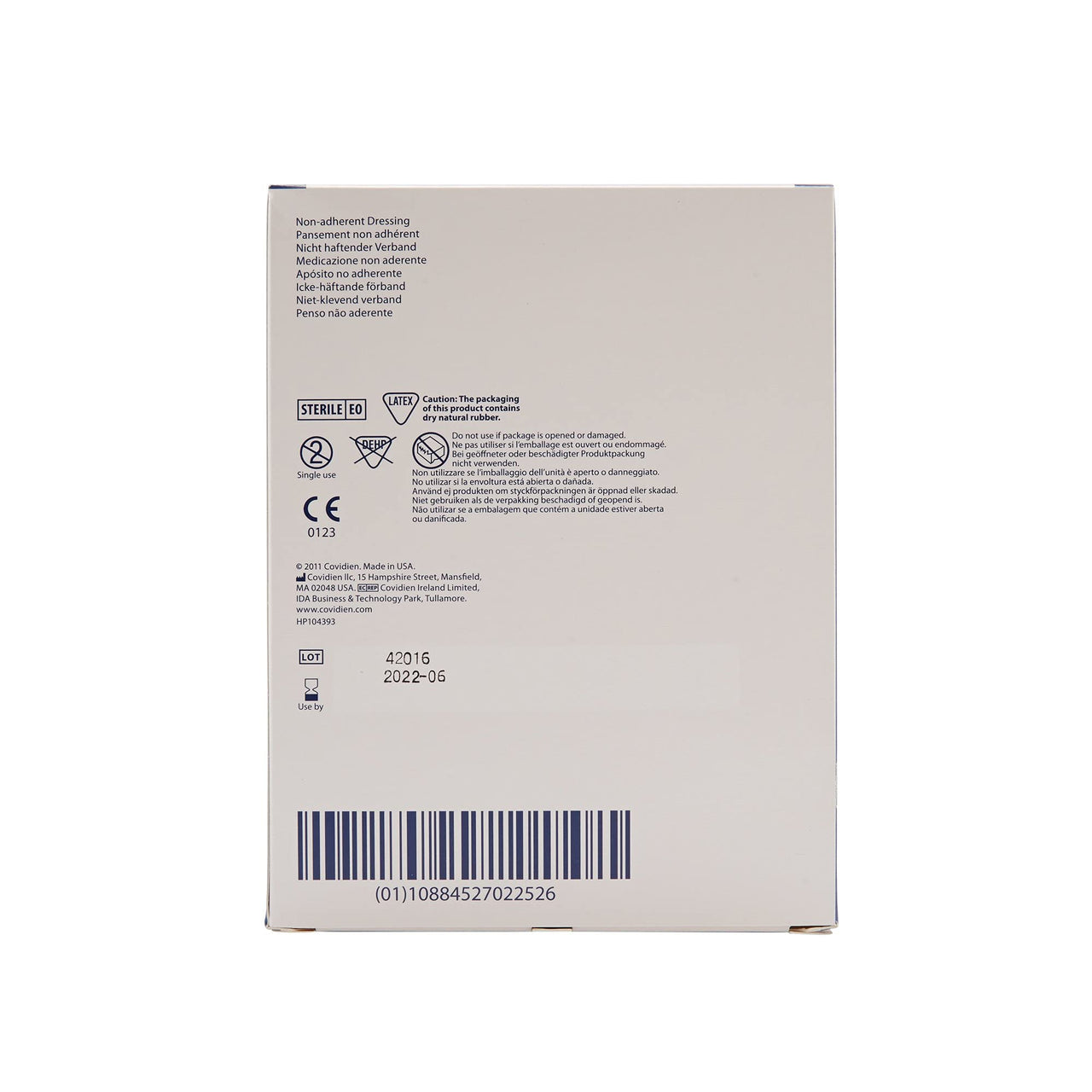 Covidien 2132 Telfa Non-Adherent Dressing, 3" x 4" (Pack of 100)