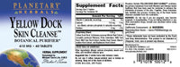 Thumbnail for Planetary Herbals Yellow Dock Skin Cleanse, 60 Tablets, 60 Count