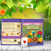 Thumbnail for LAFEBER'S Sunny Orchard Nutri-Berries Pet Bird Food, Made with Non-GMO and Human-Grade Ingredients, for Parrots, 3 lb