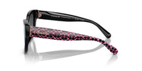 Thumbnail for Coach HC8379U Universal Fit Sunglasses, Black/Grey Gradient Polarized, 54 mm