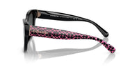 Thumbnail for COACH Sunglasses HC 8379 U 5002T3 Cl920 Black Grey Gradient Pola