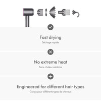 Thumbnail for Dyson Supersonic™ Hair Dryer, Iron/Fuchsia