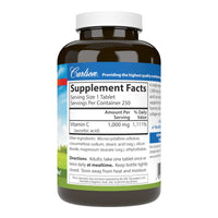 Thumbnail for Carlson - Vitamin C 1,000 mg, 250 Count