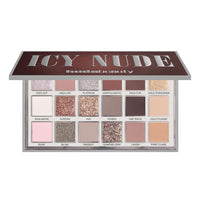 Thumbnail for Huda Limited Edition Icy Nude Eyeshadow Palette - 0.56 oz / 16.1 g - 18 SHADES