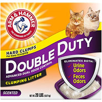 Thumbnail for Arm & Hammer Double Duty Clumping Litter, 20lb