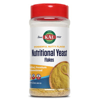 Thumbnail for KAL Nutritional Yeast Flakes, Fortified with B12, Folic Acid & Other B Vitamins, Unsweetened, Great Nutty Flavor, Vegan & Gluten Free, 60-Day Money Back Guarantee, Made in The USA, 20 Servings, 3.1oz