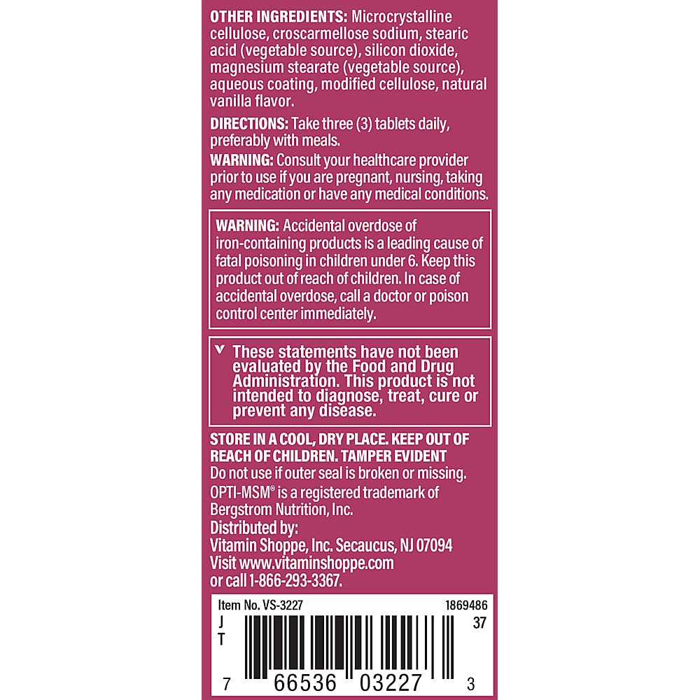 The Vitamin Shoppe Ultimate Woman's Gold Multivitamin - with Iron, B Vitamins & Vitamin D3 | Supports Energy Production, Bone & Immune Health | (180 Tablets)
