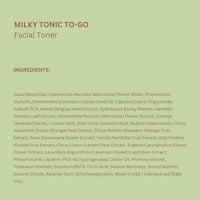 Thumbnail for Pixi Milky Tonic to-Go, Calming & Hydrating Pads Containing Jojoba Milk, Infused with Oat Extract to Soothe, Alcohol-Free Daily Nourishing Toner On The Go, 60 Pads