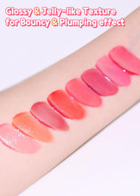 Thumbnail for COLORGRAM Juicy Drop Tint 02 Peach Dew | Juicy Lip Gloss, Glowing Lip Stain with Fruity Colors, Buildable & Blendable, Highly Pigmented