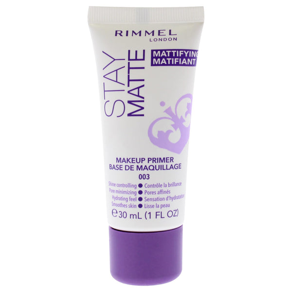 Rimmel London Stay Matte - 003 - Primer, Ultra-Lightweight, Controls Shine, Doesn’t Feel Greasy, 1oz