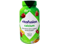 Thumbnail for Vitafusion Calcium, Gummy JKHyWW Vitamins for Adults, 500 mg, 100 Count (Pack of 2)