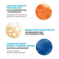 Thumbnail for La Roche-Posay Anthelios Melt-In Milk Sunscreen SPF 60, Sunscreen For Body & Face, Broad Spectrum SPF + Antioxidants, Oil Free, Lightweight & Fast Absorbing, Oxybenzone Free