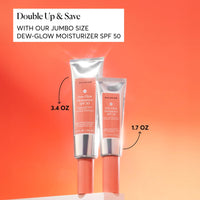 Thumbnail for Naturium Dew-Glow Moisturizer SPF 50 PA++++, Daily Moisturizing Sunscreen & Face Primer, Skin Protector with Dewy Finish, 1.7 oz