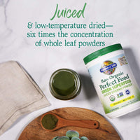 Thumbnail for Garden of Life Super Greens Powder Smoothie & Mix, Probiotics & Digestive Enzymes for Digestive Health, Organic Superfoods Nutrition Fruit and Vegetables for Women & Men Energy, Original, 60 Servings