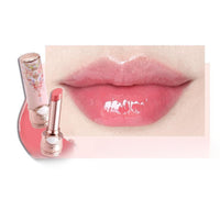 Thumbnail for Flower Knows Butterfly Cloud Collar Glossy Lipstick,Hydrating Solid Lip Gloss,Moisturizing Pink Tinted Lip Balm,Long Lasting Lip Gloss in Balm for Girls&Women,(C05 Peach Blossom)