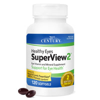 Thumbnail for 21st Century Healthy Eyes SuperView 2 Softgels, 120 Count