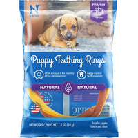 Thumbnail for N-Bone Puppy Teething Ring Pumpkin Flavor, Single