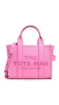 Thumbnail for Marc Jacobs Womens The Leather Small Tote Bow Pink One Size