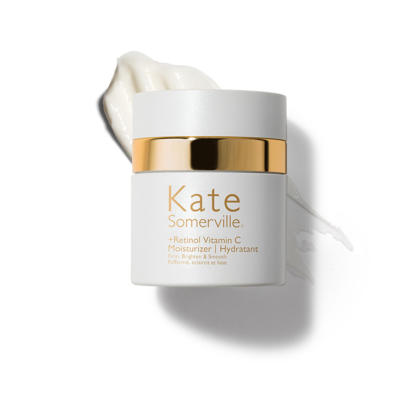 Kate Somerville Retinol Vitamin C Moisturizer – Anti-Aging Overnight Face Cream Brightens, Firms and Smooth Skin, 1.7 Fl Oz