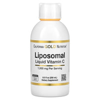 Thumbnail for California Gold Nutrition Liposomal Liquid Vitamin C, 1,000 mg, 250 ml