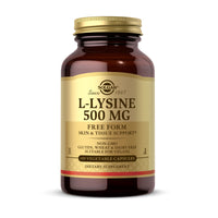 Thumbnail for Solgar - L-Lysine 500 mg Vegetable Capsules Count