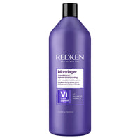 Thumbnail for Redken Blondage Color Depositing Purple Conditioner | For Blonde Hair | Neutralizes Brass & Moisturizes Hair | With Pure Violet Pigments | 33.8 Fl Oz