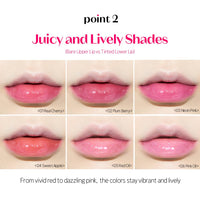 Thumbnail for ETUDE Dear Darling Oil Tint #5 Red Oil 4g | High Moisturizing and Strong Hydrating Lip Oil/Lip Gloss | Smooth and Moist Lips | Non-Sticky Lip Oil Tint For Dry Lips | K-beauty