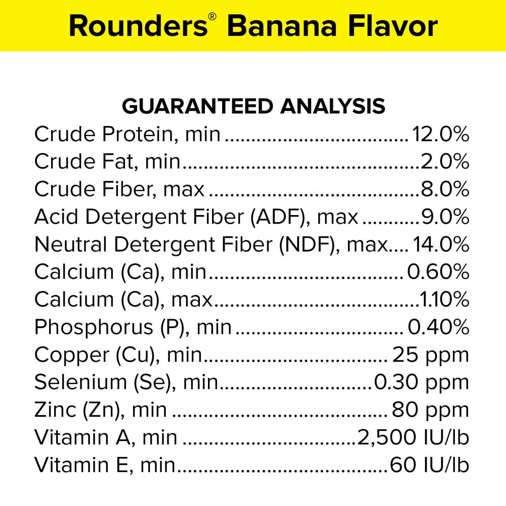 Banana Rounders Horse Treat 30 oz (850 g)