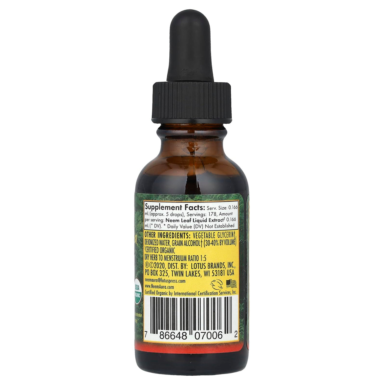 Neemaura Naturals Neem Extract Triple Potency (1 To 5) 1 Ounce