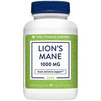 Thumbnail for The Vitamin Shoppe Lion's Mane Nootropic Mushroom Formula for (60 Vegetable Capsules)