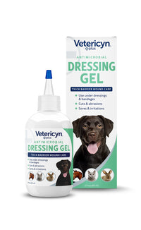 Thumbnail for Vetericyn Plus Wound Dressing Gel for Animals| Thick Barrier Wound Care for Cats, Dogs, Horses, and Small Animals, Works on Wounds and Skin Irritations. 3 Ounces