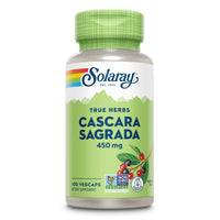 Thumbnail for SOLARAY Cascara Sagrada 450 mg - Traditional Herb - Non,GMO, Lab Verified, 60 Day Money-Back Guarantee - 100 Servings, 100 VegCaps