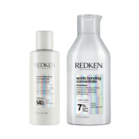 Thumbnail for Redken Acidic Bonding Concentrate Pre-Treatment & Shampoo Set For Damaged and All Hair Repair - Repairs Weakened Bonds and Reduces Breakage