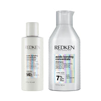 Thumbnail for Redken Acidic Bonding Concentrate Pre-Treatment & Shampoo Set For Damaged and All Hair Repair - Repairs Weakened Bonds and Reduces Breakage