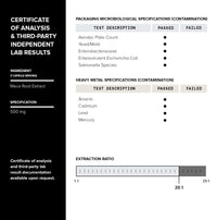 Thumbnail for Toniiq Maca Root - Ultra High Potency 20:1 Extract - Black, Red and Yellow Maca Complex - Single Origin, Wildcrafted & Highly Concentrated - Third-Party Lab Tested - 90 Capsules