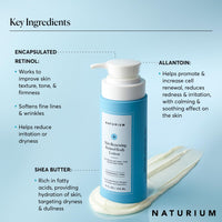 Thumbnail for Naturium Skin-Renewing Retinol Body Lotion Jumbo, Advanced Firming Anti-Aging Skin Care, with Encapsulated Retinol & Shea Butter, 14 oz