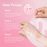 Thumbnail for Torriden CELLMAZING Collagen Firming Gel Sheet Mask for Face Only (4 Pack) | Smoother, Firmer-Looking Skin with 5D Collagen Complex | Korean Facial Mask