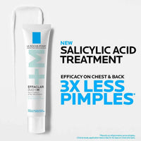 Thumbnail for La Roche-Posay Effaclar Salicylic Acid Acne Treatment For Face, Mattifying Acne Gel Cream Spot Treatment for Blackheads, Whiteheads & Pores, Prevents New Pimples, Non-Greasy, Sensitive Skin Safe