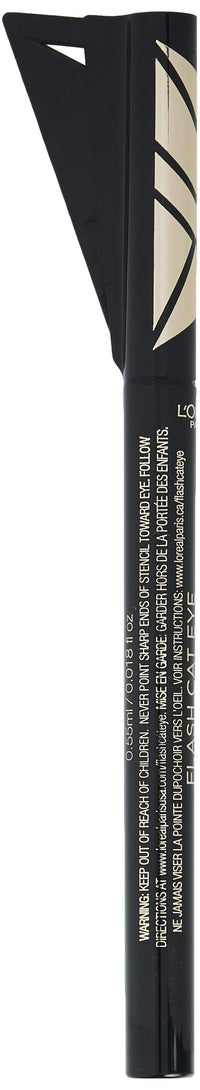 Thumbnail for L'Oreal Paris Makeup Infallible Flash Cat Eye Waterproof Liquid Eyeliner, Black, 0.44 oz.
