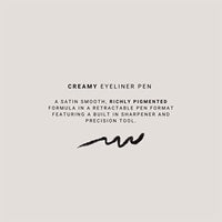 Thumbnail for IDUN Minerals Creamy Eyeliner - Precision Pen for Flawless Eye Looks - Skin Nourishing Mineral Formula - Fine Tipped Point and Angled Smudging Tool for Sharp or Smoky Designs - 101 Lava - 0.012 oz