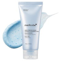 Thumbnail for medicube Zero Pore Clear Blue Capsule Facial Deep Cleanser for Skin Texture, Blackhead & Pore Care | AHA, BHA & PHA for Double Cleansing, Daily Gentle Face Wash, Korean Skincare | 120g / 4.23 oz